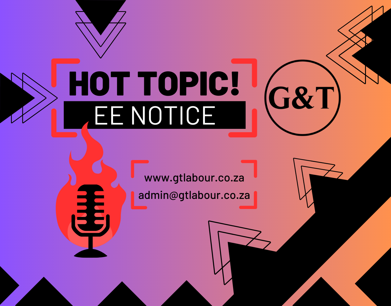 Hot Topic - EE Notice