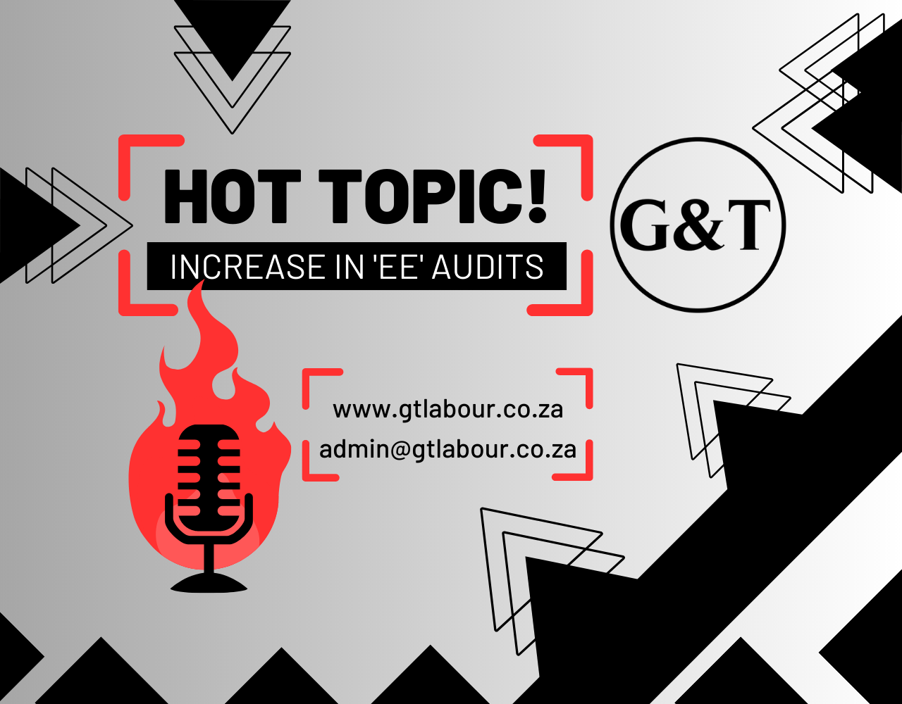 HOT TOPIC: Increase in Employment Equity Audits
