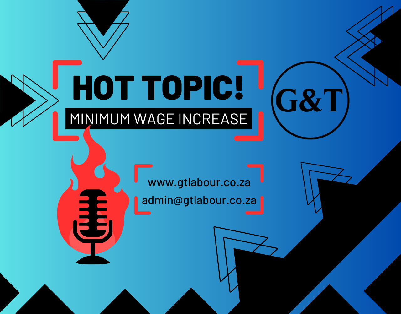 HOT TOPIC: Minimum Wage Increase from 1 March 2023